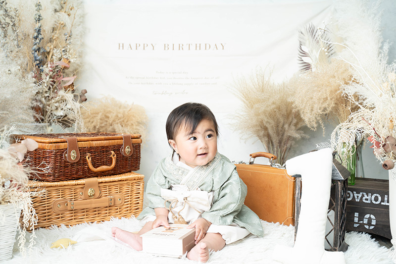 1歳バースデー着用イメージ