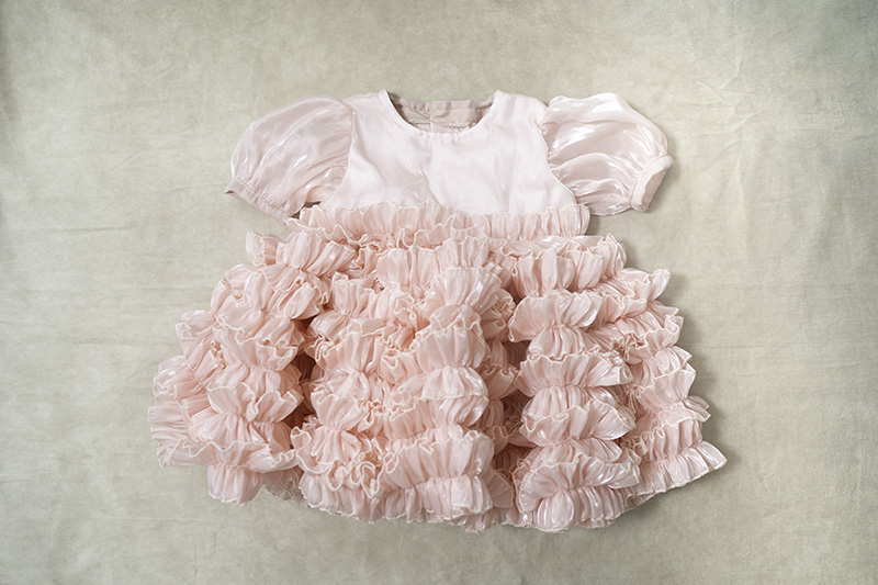 フリルドレスピンク