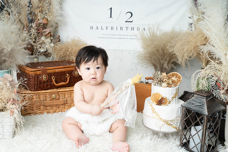 1歳バースデー着用イメージ