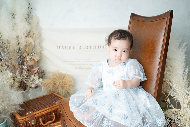 1歳バースデー着用イメージ